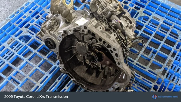 2005 Toyota Corolla Xrs Transmission