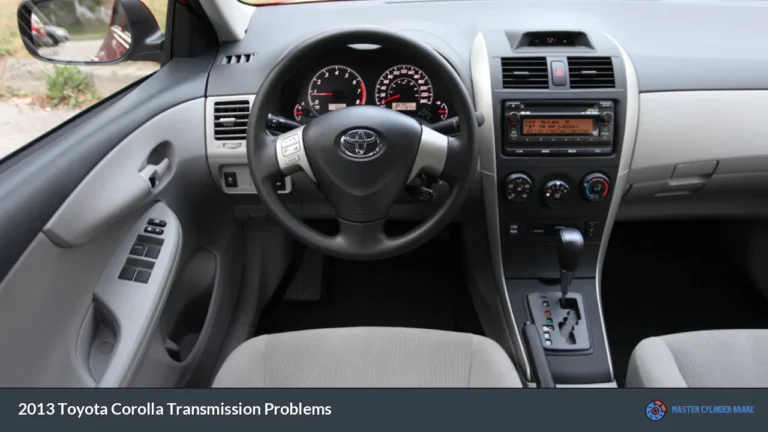 2013 Toyota Corolla Transmission Problems