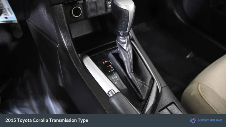 2015 Toyota Corolla Transmission Type