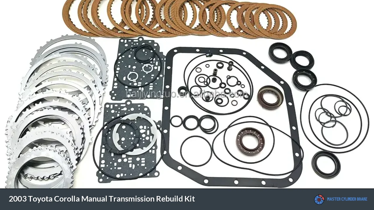 2003 Toyota Corolla Manual Transmission Rebuild Kit