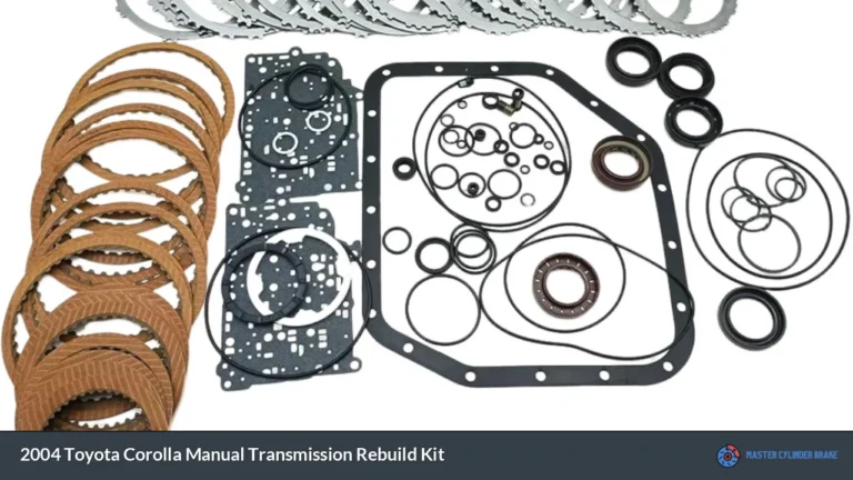 2004 Toyota Corolla Manual Transmission Rebuild Kit