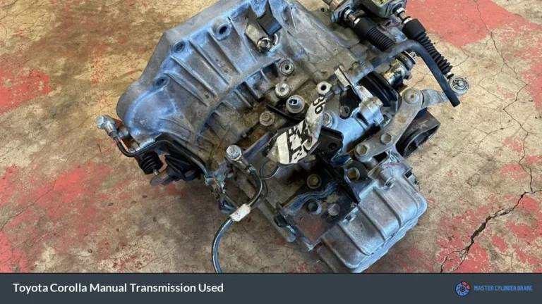 Toyota Corolla Manual Transmission Used