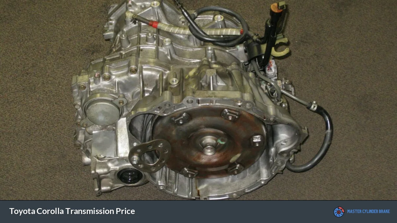 Toyota Corolla Transmission Price