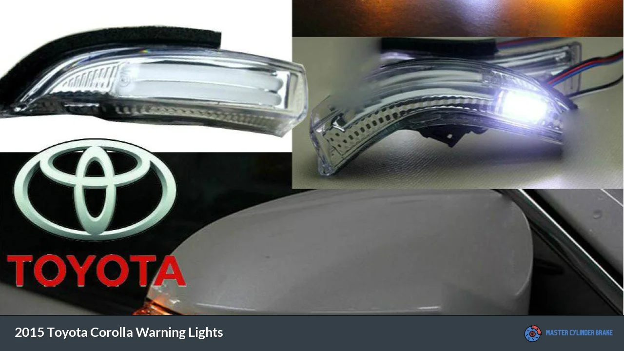 2015 Toyota Corolla Warning Lights