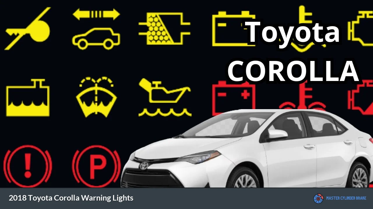 2018 Toyota Corolla Warning Lights