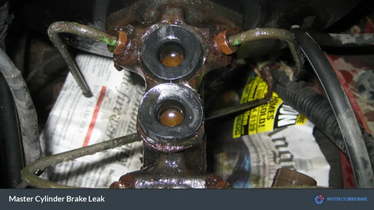 Master Cylinder Brake Leak