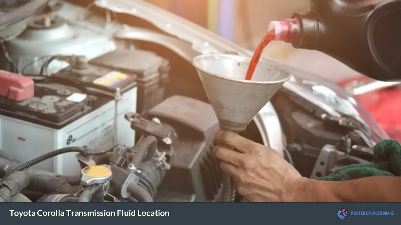 Toyota Corolla Transmission Fluid Location