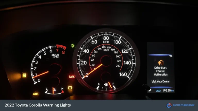 2022 Toyota Corolla Warning Lights