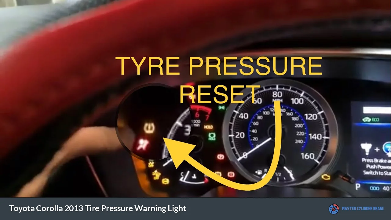 Toyota Corolla 2013 Tire Pressure Warning Light