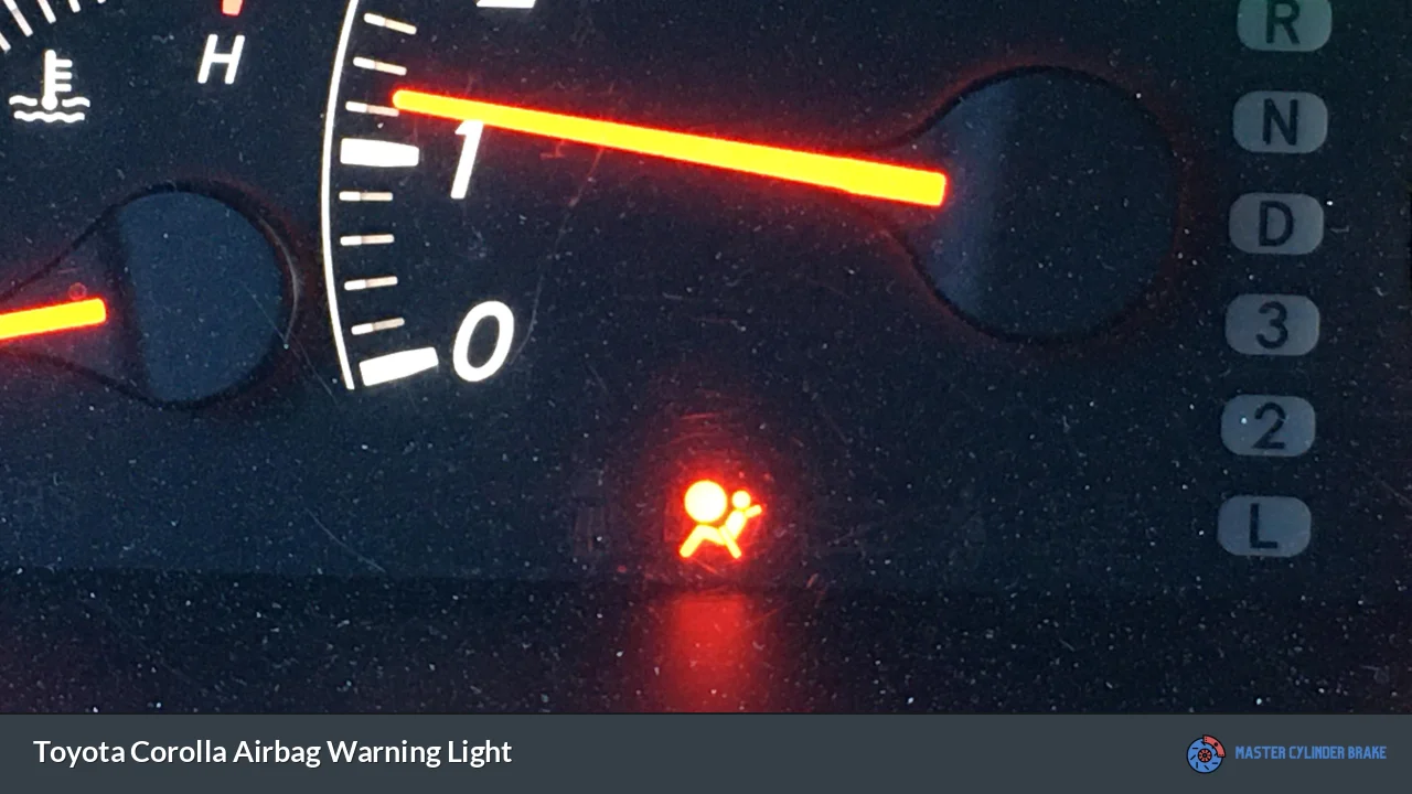 Toyota Corolla Airbag Warning Light