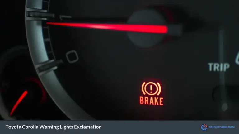 Toyota Corolla Warning Lights Exclamation