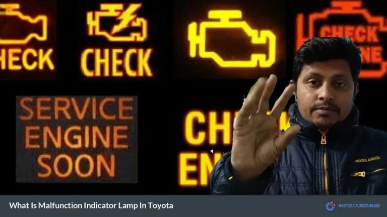 What Is Malfunction Indicator Lamp In Toyota