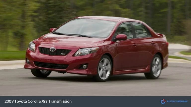 2009 Toyota Corolla Xrs Transmission