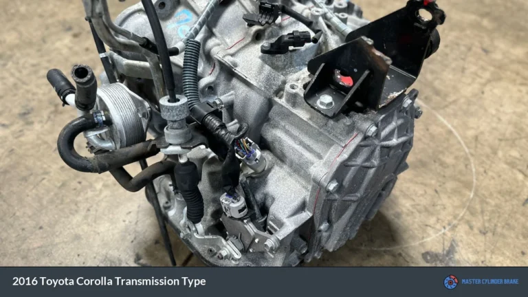 2016 Toyota Corolla Transmission Type