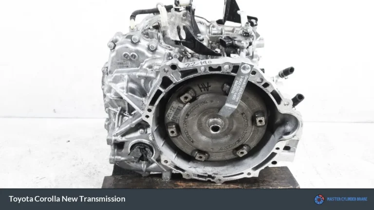 Toyota Corolla New Transmission