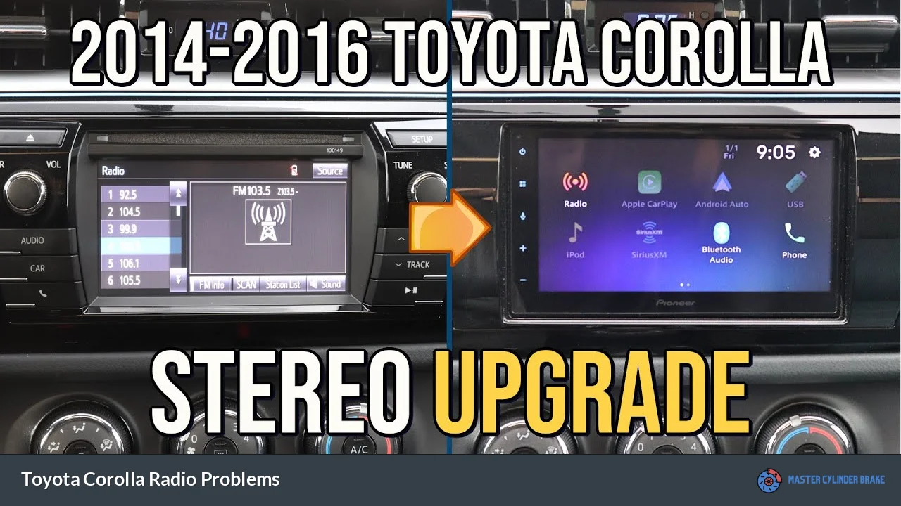 Toyota Corolla Radio Problems