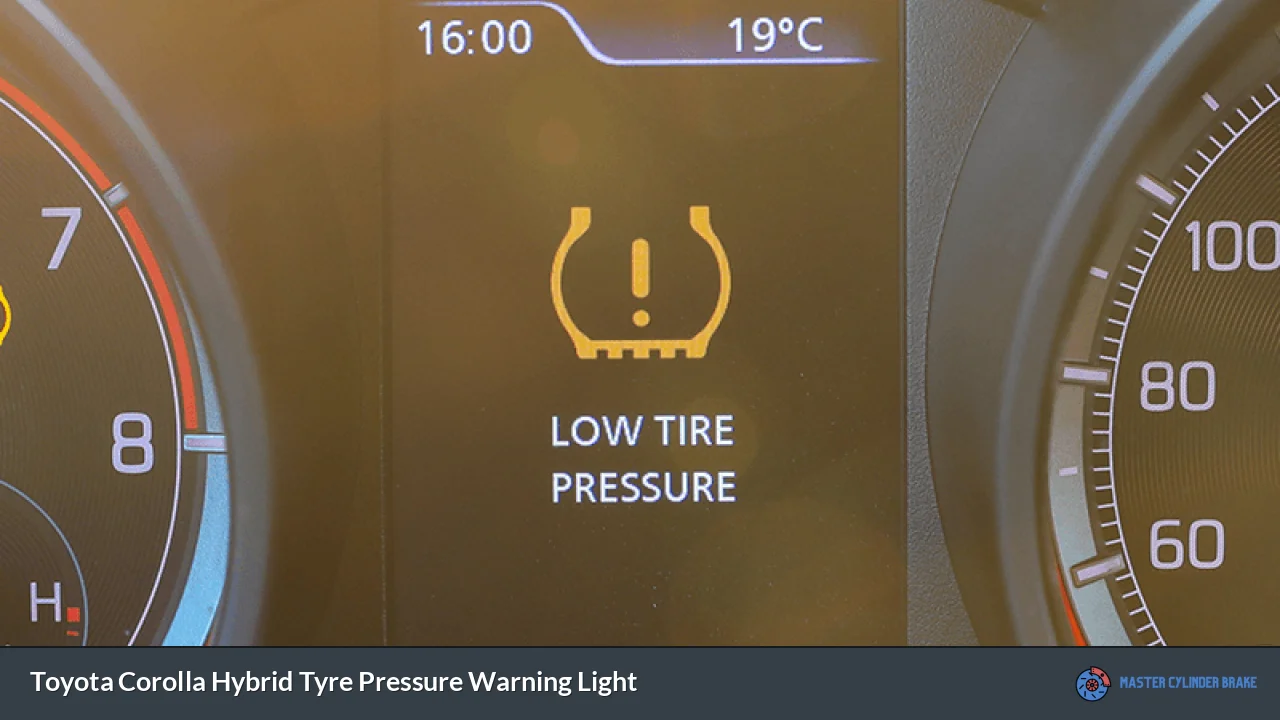 Toyota Corolla Hybrid Tyre Pressure Warning Light