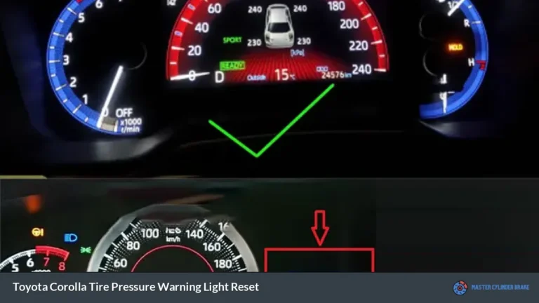 Toyota Corolla Tire Pressure Warning Light Reset