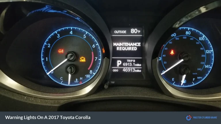 Warning Lights On A 2017 Toyota Corolla