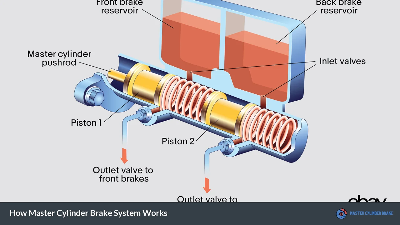 How Master Cylinder Brake System Works