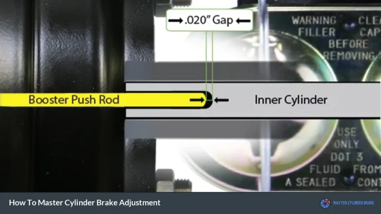 How To Master Cylinder Brake Adjustment