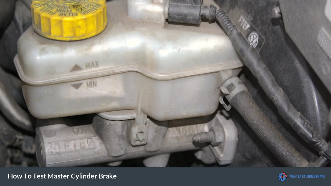 How To Test Master Cylinder Brake